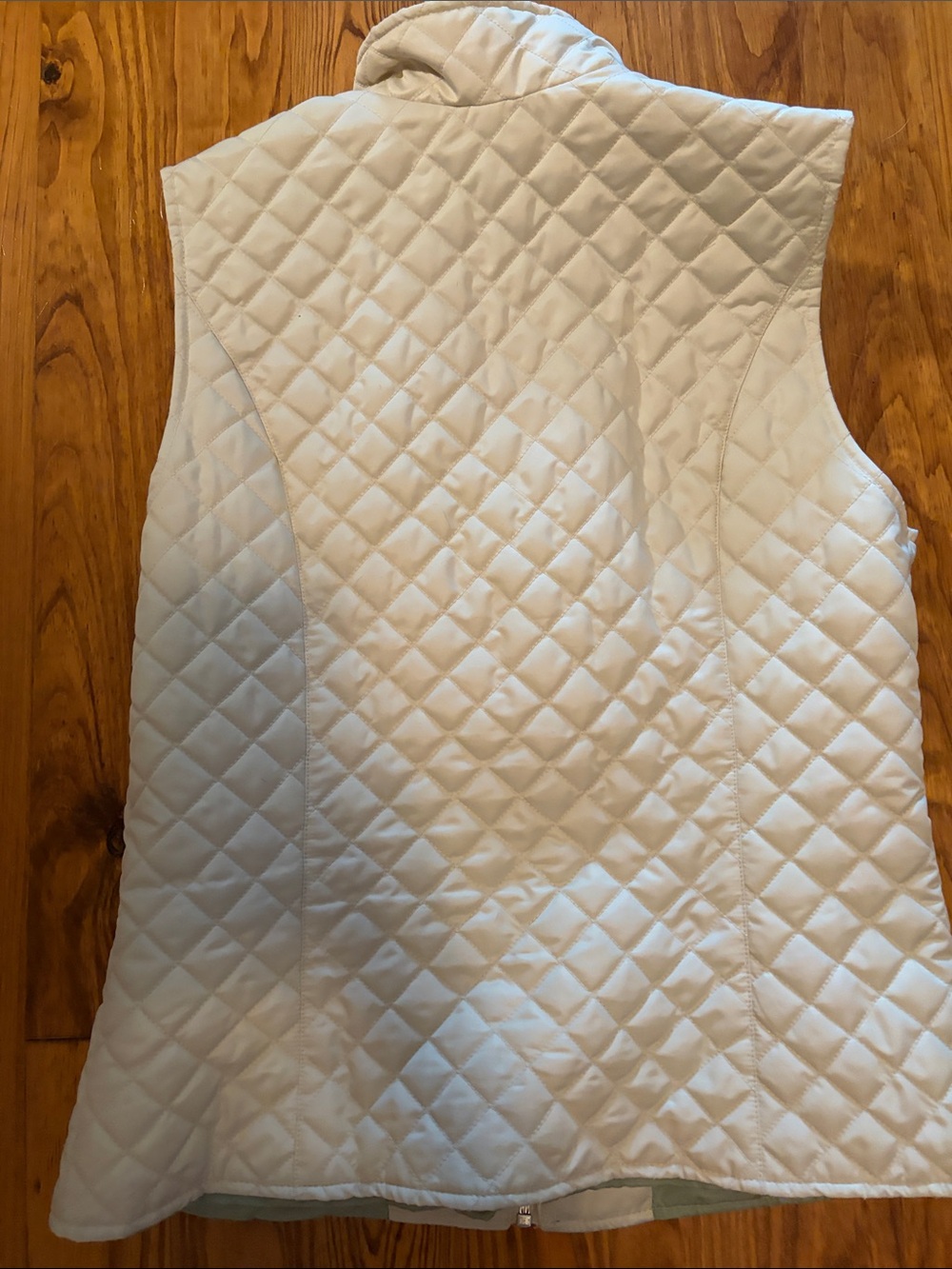 Gray Heat Keep and Cream Eddie Bauer LightweightPuffer Vest - Women's - Picture 5 of 11